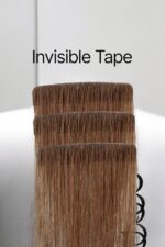 Invisible Skin Tape-In Hair Extensions - Image 3